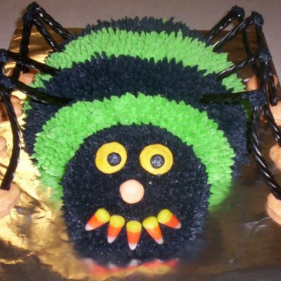 Candy Corn Spider
