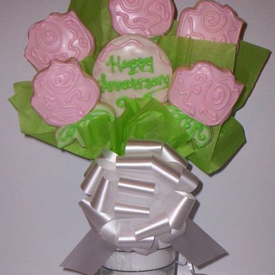 Roses Cookie Bouquet