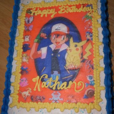 Pokemon Edible Image
