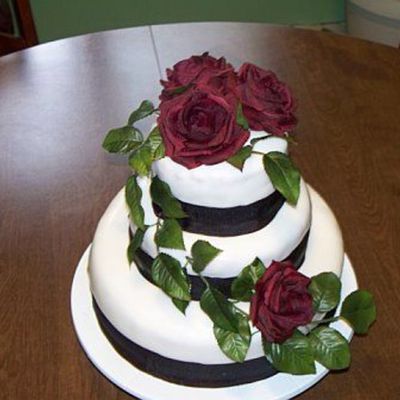 1St Attempt Wedding Cake