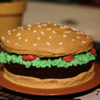 Burger Cake