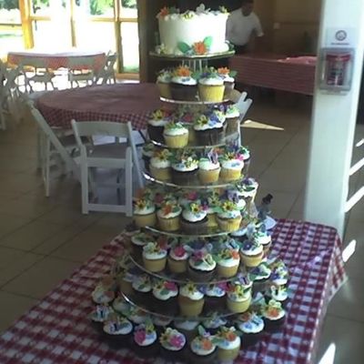 Cupcake Wedding Cake