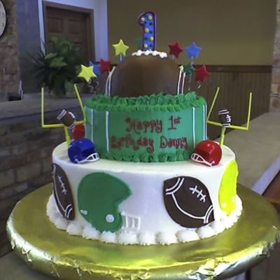 My Cousin's First Birthday Cake