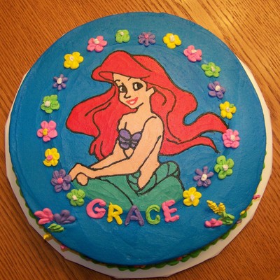 Ariel "little Mermaid" Cake