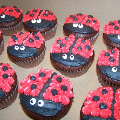 Ladybug Cupcakes!