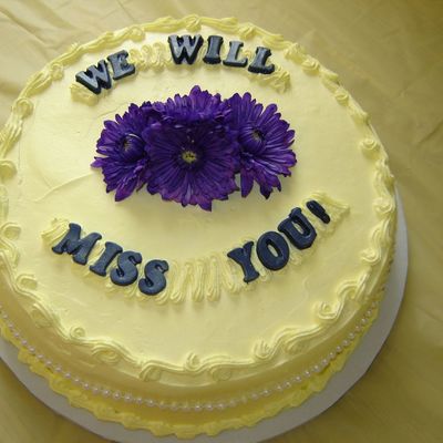 Yellow Whip Cream Lemon Cake