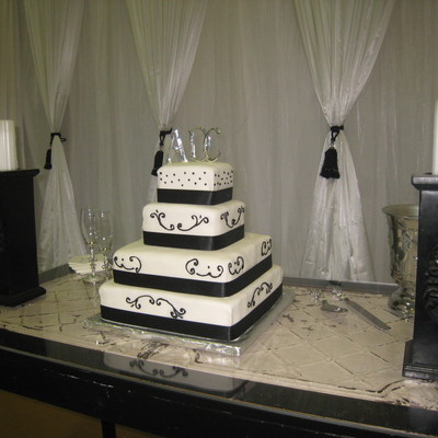 Black And White Wedding