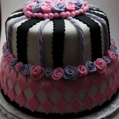 Tiered Birthday Cake