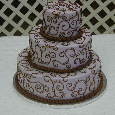 My First Wedding Cake...