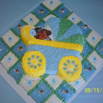 Taz Buggy On Quilt