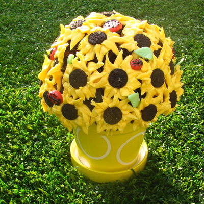 Sunflower Cupcake Bouquet