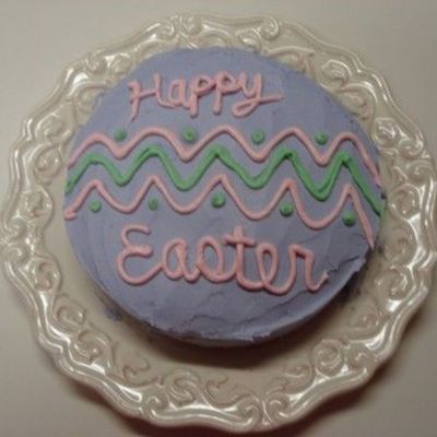 Simple Easter Egg Cake