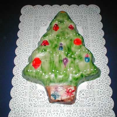 Painted Christmas Tree