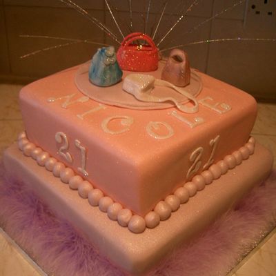 Nicole's 21 Birthday Cake