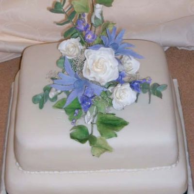 Scottish Thistle And Rose