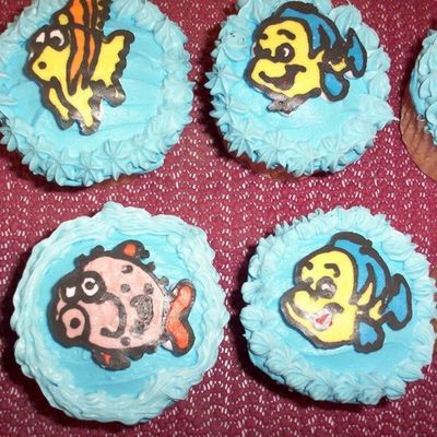 Fish Cupcakes