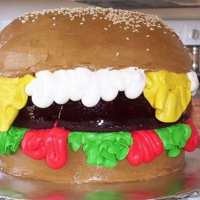 Hamburger Cake