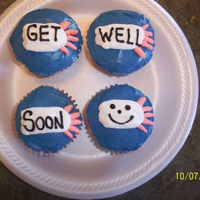 Get Well Cupcakes