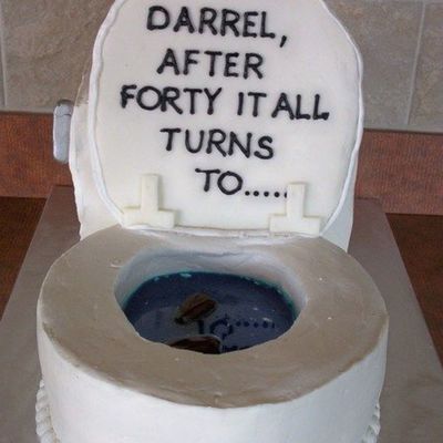 Toilet Cake