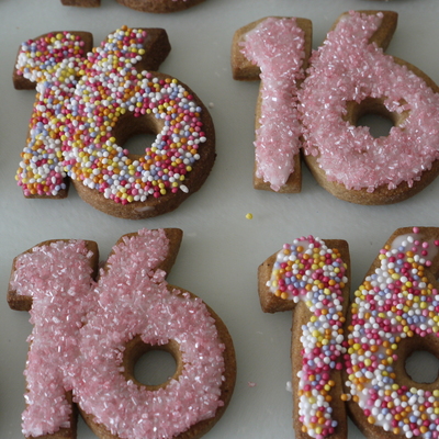 Sweet 16 Cookies
