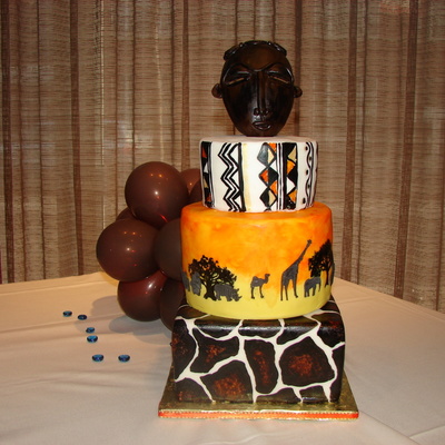 2Nd Retirement Party Cake