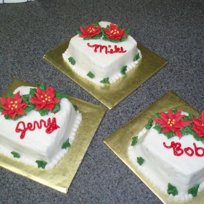 Christmas Mini Cakes