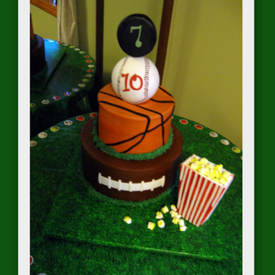 Multi-Sports Cake