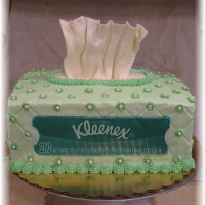 Tissue Box Cake