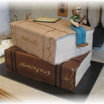 Graduation Book Cakes