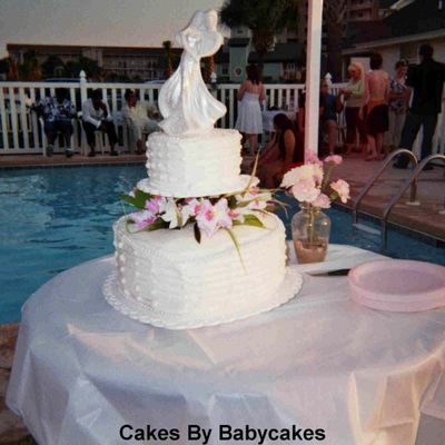 Heart Shaped Wedding Cake