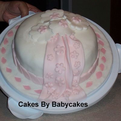 First Fondant Covered Cake
