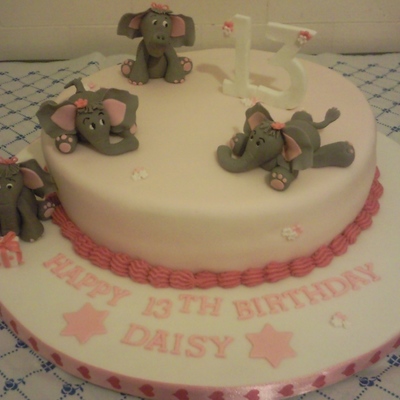 Elephants For 13Th Birthday