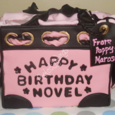 Pink Purse Cake