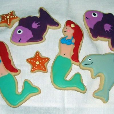Mermaid, Dolphin, Fish