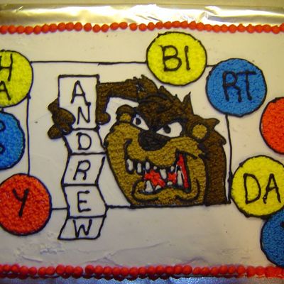 Taz Birthday Cake