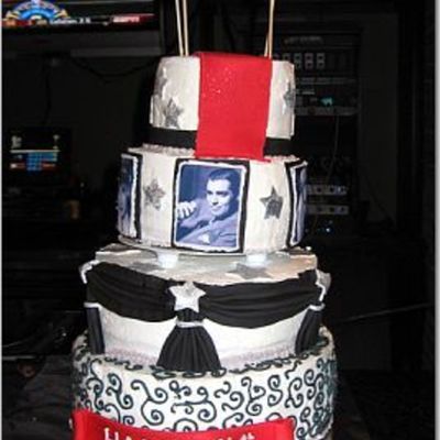 Hollywood Sweet 16 Cake