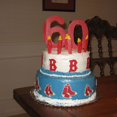 Red Sox Cake