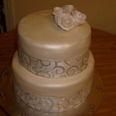 25Th Anniversary Cake