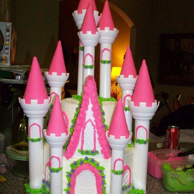 Pink & Green Castle