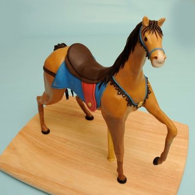 Chocolate Carousel Horse