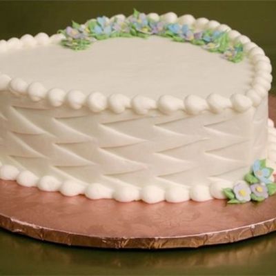 Contemporary Basket Weave Tutorial Cake