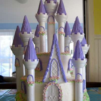 Princess Castle Cake