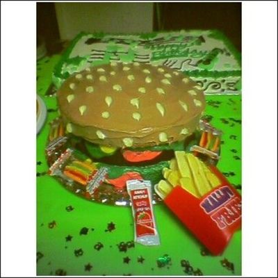 Burger And Fries