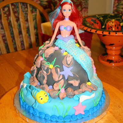Little Mermaid Cake
