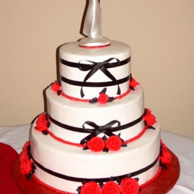 Black And Red Wedding