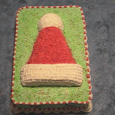 Christmas Hat Cake