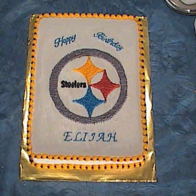 Steeler's Birthday Cake