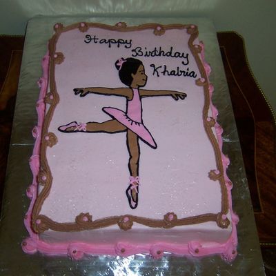 Ballerina Birthday