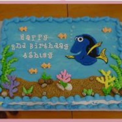 Dory Birthday Cake...