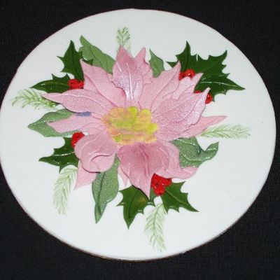 Patchwork Cutter Pointsettia